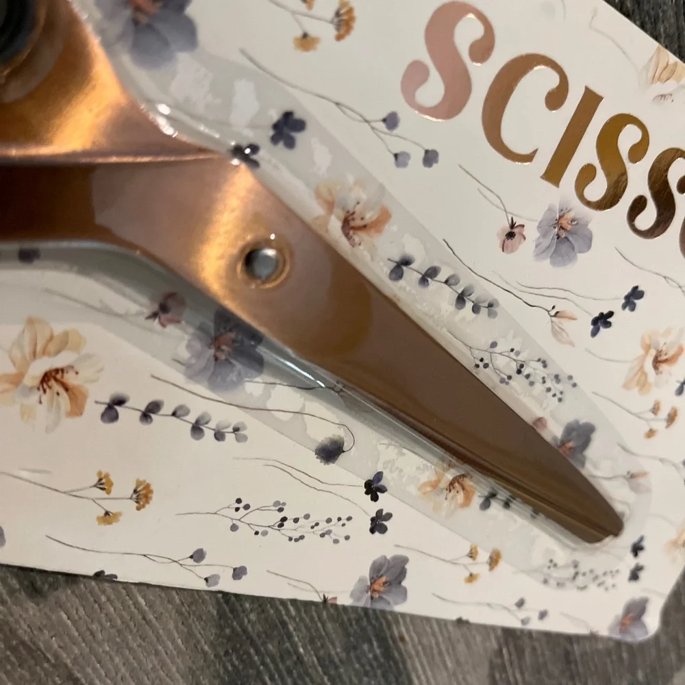 NEW Rose Gold Scissors with Tassel